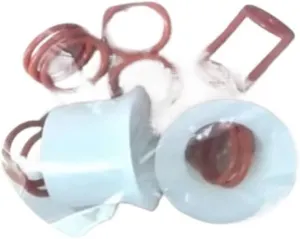 1 Bag of Gaskets Red Seal Rings, Compatible with MK Soft Ice Cream Machines Spare Parts Replacement Fittings