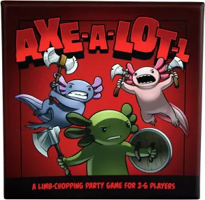 A Comical Limb-Chopping Party Game for 2-6 Players On Family Game Night - for Axolotl Fans Ages 7 and Up 162 Cards