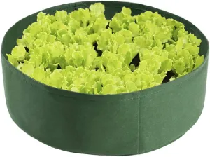 ACJRYO Plant Grow Bag, Extra Large Fabric Raised Planting Bed, Round Raised Planter Garden Bed Bag for Herb Flower Vegetable Plants for Potato Carrot Onion, Gardening Outdoor (100 Gallon)