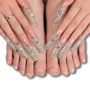 Angel's Tear Combo Set Handmade Nails H48 T48 L