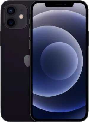 Apple iPhone 12, 128GB, Black - AT&T (Renewed)