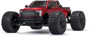 ARRMA RC Truck Big Rock 6S 4WD BLX 1/7 Monster Truck RTR (Battery and Charger Not Included) Red, ARA7612T2