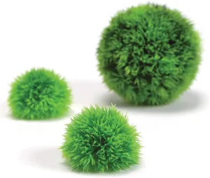 biOrb Aquatic Topiary Ball Set, Colorful and Durable Aquarium Decorations, Green