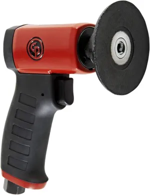 Chicago Pneumatic CP7202 - Air Random Rotary Sander Tool, Home Improvement, Polisher, Rust Removal, Rotary Tool, Pistol Handle, Hook & Loop, 3 Inch (75 mm), 0.2 HP/ 150W - 15000 RPM, One Size, Factory