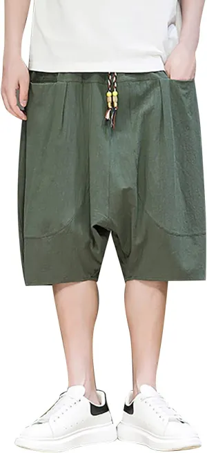 Cycle Shorts for Men Exposed Combat Bungee Fashionable Shorts Cycle Cargo for Men Office Cotton Harem Women