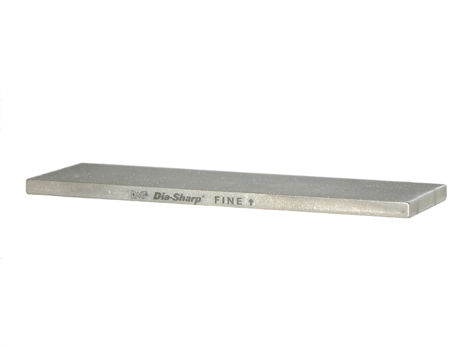Diamond Machining Technology (DMT) D6EF Dia-Sharp 2-Sided Diamond Sharpening Stone Bench Plane, Fine/Coarse, 6 Inch, Gray