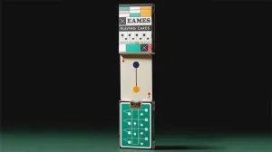 Eames Hang-It-All (Green) Playing Cards by Art of Play