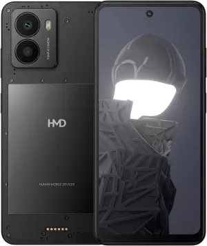 Fusion | Unlocked | Dual SIM | Android 14 | 2 Day Battery | 6.56" 90Hz HD  Display | 6GB/128GB | 108MP Dual Camera | US Version | Noir Black