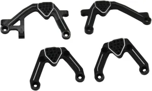 Hot Racing SXTT28301 Aluminum Front & Rear Adjustable Shock Towers - Scx 3