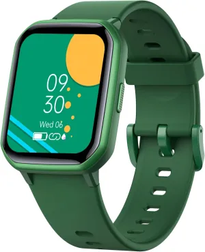 Kids Smart Watch for Girls,IP68 Waterproof Kids Fitness Tracker Watch with 1.5 Inch DIY Face,Heart Rate Sleep Monitor,19 Sport Modes,Calories Counter,Alarm Clock,Great Gifts for Children 6 (Green)