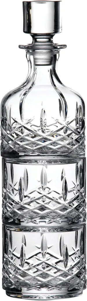 Marquis by Crystal Waterford Markham Stacking Decanter & Tumbler pair