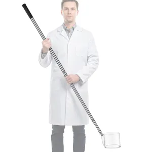 Maxdot High Density Polyethylene Dipper Sample Ladle 500ml Capacity, 6' Handle