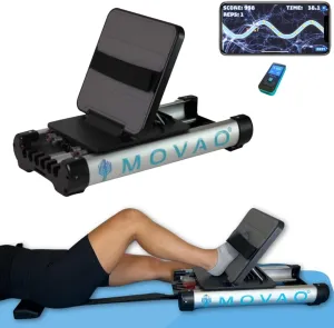 Mini In-Bed Leg Press With Exergaming For Knee and Hip Replacement, ACL or PCL Surgery Recovery increasing Muscle Strength Exercising Physical Therapy Affordable and Portable