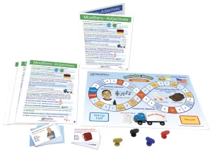 Modifiers–Adjectives Learning Center Game - Grades 6-9