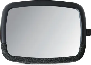 Munchkin Baby Car Mirror for Rear Facing Car Seats, Pivot 360 Baby in-Sight Adjustable Auto Mirror, Black