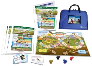 NewPath Learning Ecosystems, Food Chains & Food Learning Center Game - Grades 6-9
