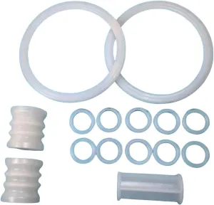 One Bag Gaskets Seal Rings Spare Parts ，Compatible for YKF, Soft Serve Ice Cream Machines Fittings