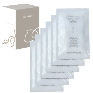 Pet Food Desiccant Bag, 6 Pieces Replaced Desiccant for Smart Pet Feeders, Keep Cat Food & Dog Food Dry and Fresh