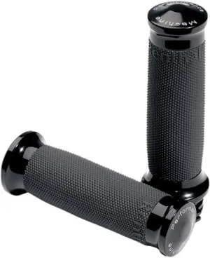 PM Performance Machine Black Contour Grips for 2008 & Newer TBW Harley Touring Models - HC-63-2020-B