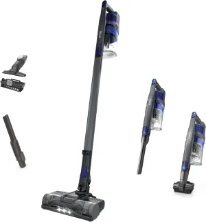 Shark Pet Cordless Stick Vacuum with XL Dust Cup, LED Headlights, Removable Handheld Vac, Crevice Tool, Portable Vacuum for Household Pet Hair, Carpet and Hard Floors, 40min Runtime, Grey, IX141