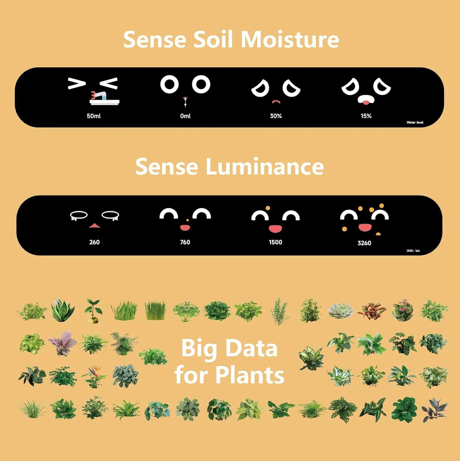 Smart pet Planter Robot Guidance on Plant Care with Emojis, Adorable Plant Companion with Rich Gesture Interaction, Neat Desk Setup Gift (Purple)