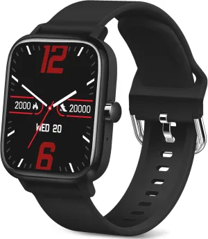 Smart Watch for Men Women，Smartwatch with Bluetooth Call(Answer/Make Call)， 1.85" Touch Screen Fitness Watch Tracker with IP68 Waterproof, 100 Sports Compatible with Android iPhone iOS (Black)