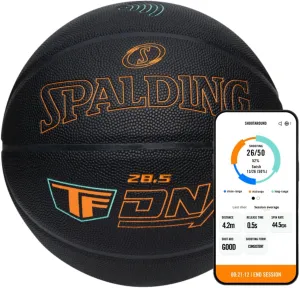 Spalding TF DNA Smart Basketball   1 Yr App Subscription Bundle I iOS Compatible Only I All Surface Material