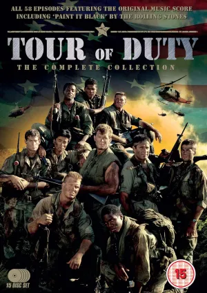 Tour of Duty (Complete Collection) - 15-DVD Box Set [ NON-USA FORMAT, PAL, Reg.2 Import - United Kingdom ]
