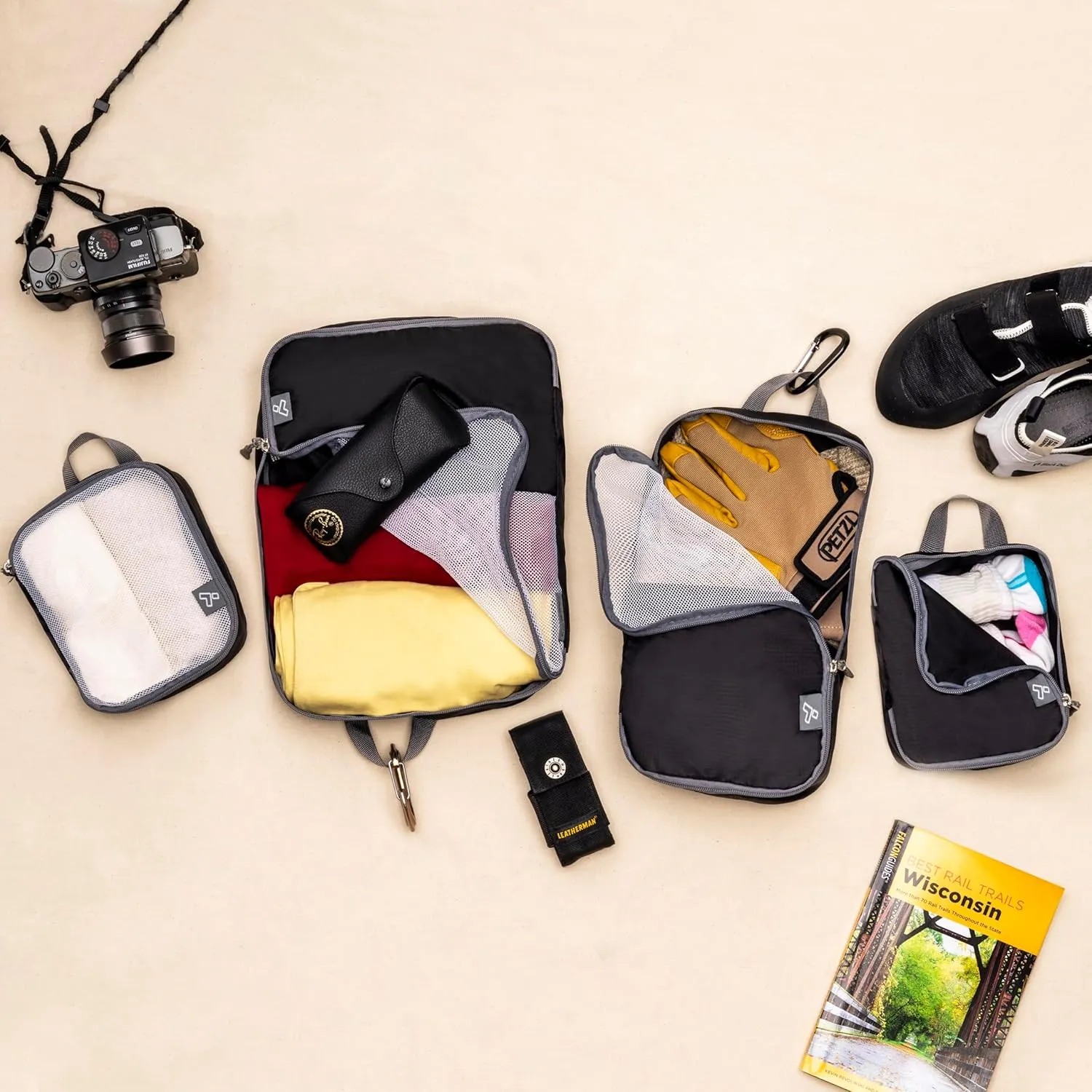Travelon Set of 4 Soft Packing Organizers