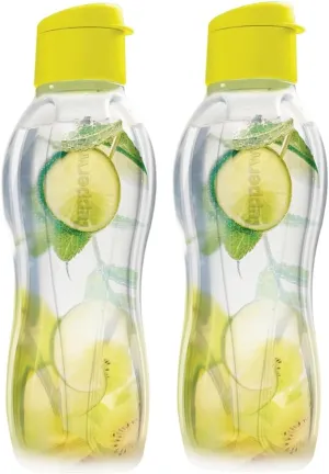 Tupperware Eco Bottle Set, Dishwasher Safe and BPA Free, 2 Bottles with Leak-Proof Caps (750 ml / 25 oz)