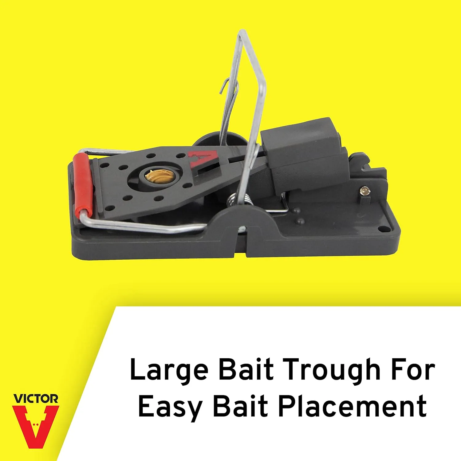 Victor Humane Mouse Traps M393SSR - Easy Set Reusable Mouse Trap - Pack of 6