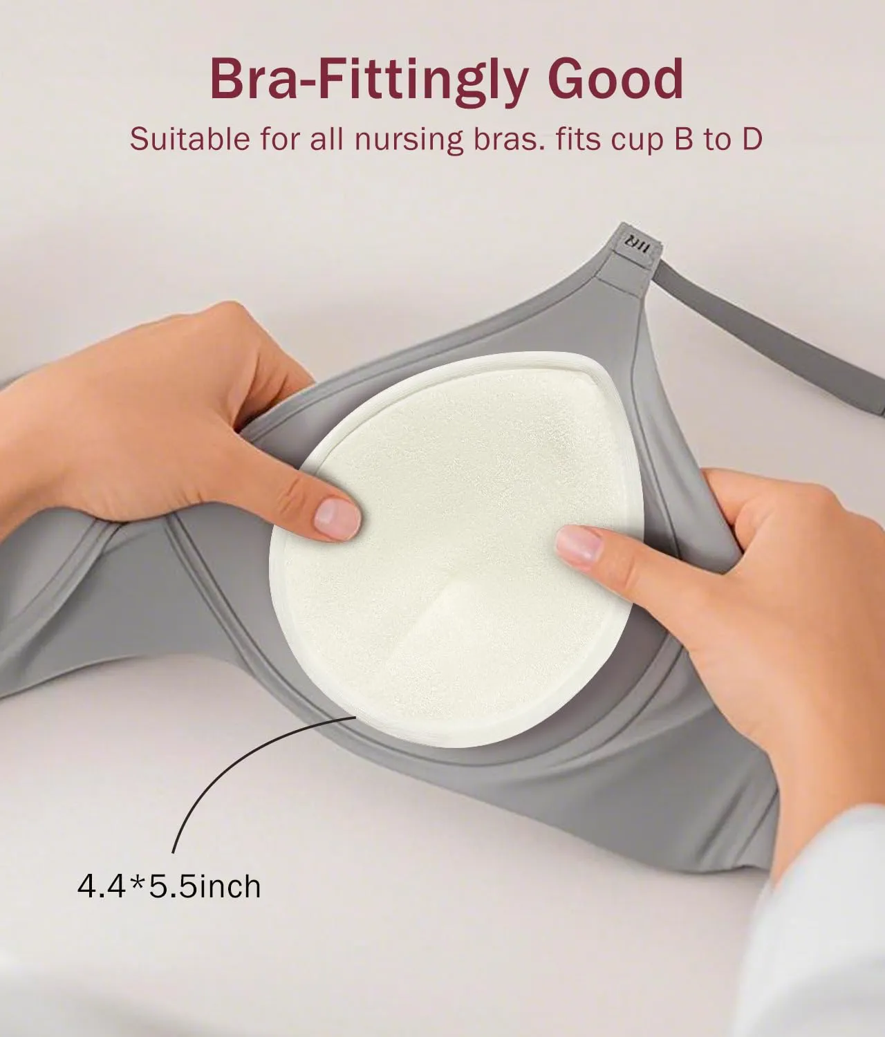 Washable Nursing Pads 10 PCS Reusable Breast Pads for Breastfeeding Soft and Super Absorbent Nipple Pads with Laundry Bag & Travel Storage Bag for Postpartum Essentials - 4.4 * 5inch