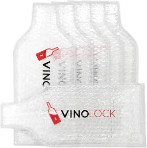 Wine Protector Bag For Airline Travel by Vinolock - 6 pack
