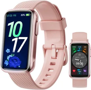 Women's Smart Watch, 1.47 Inch Sports Band, with Message alerts/Heart Rate/Blood Oxygen/Sleep, for Android Phone/iPhone Compatible Fitness Tracker Smart Smart Watch