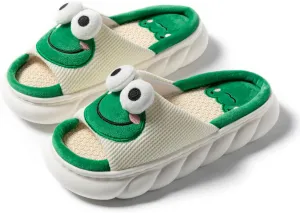 Yoroka Cartoon slippers Cute Animal Shape Slippers,Thick Sole Soft Indoor Outdoor Slippers for Women